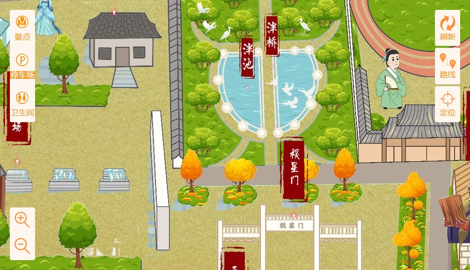 丹棱手绘地图景区语音讲解导览系统：智慧景区建设的基石